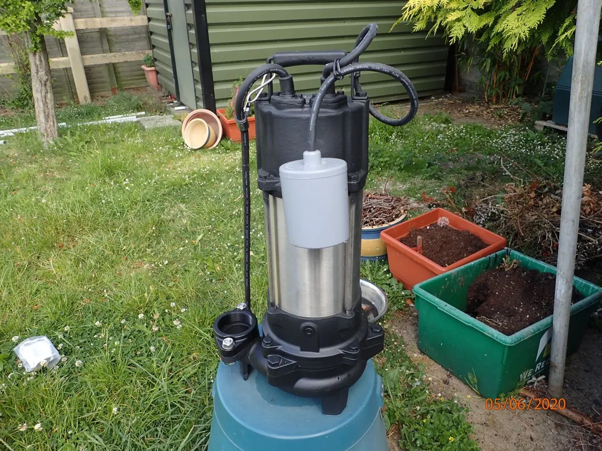 2 HP heavy duty dirty water pump - Image 2