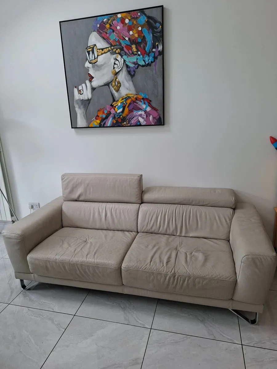 Leather Sofa - Image 2