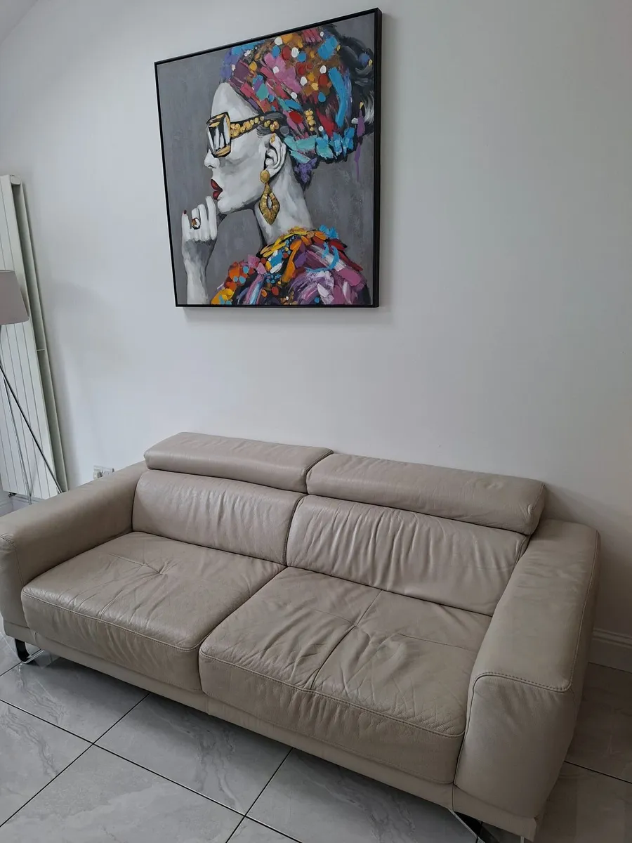 Leather Sofa - Image 4