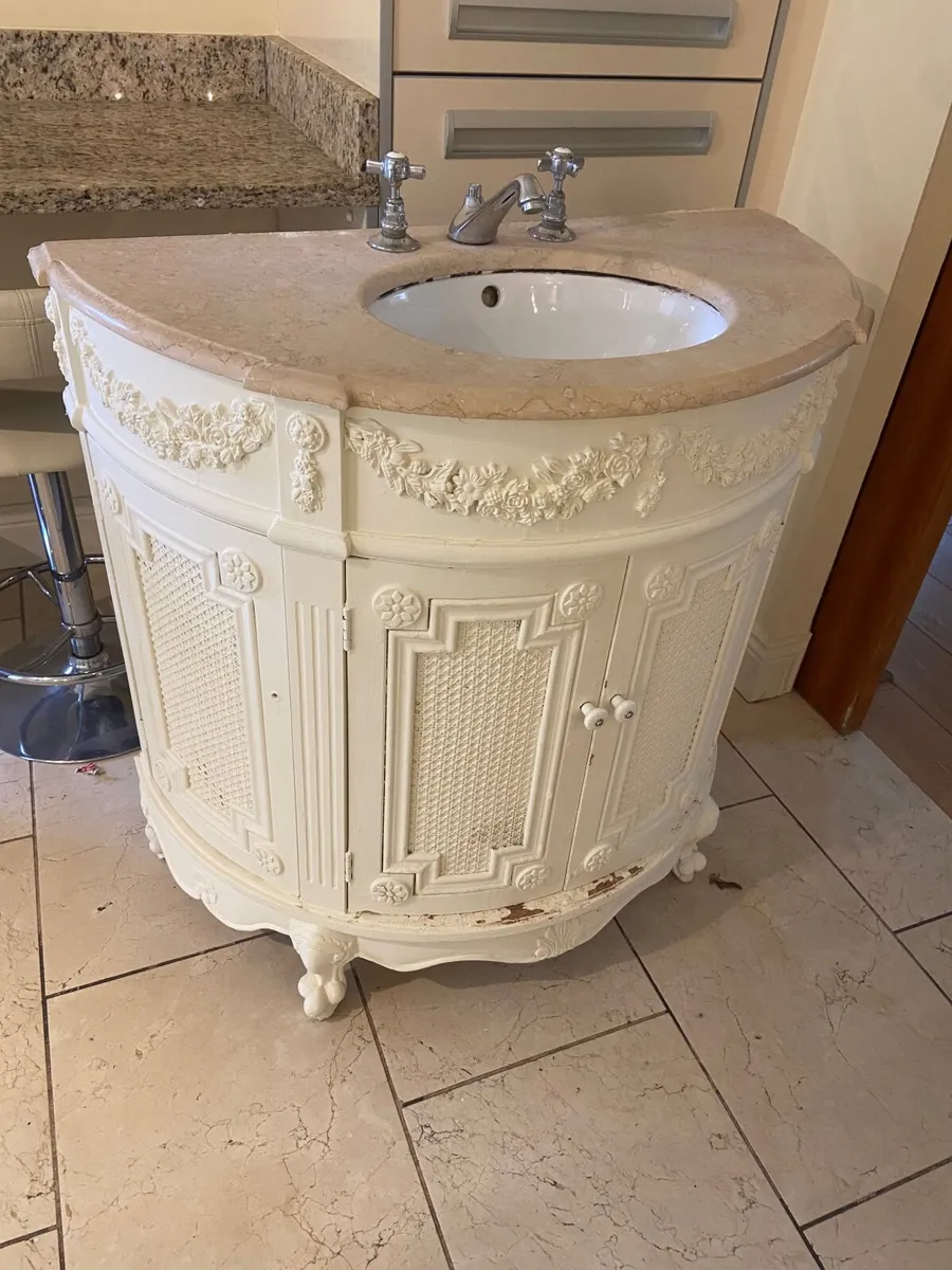 Vintage Wash hand Basin Vanity Unit - Image 1