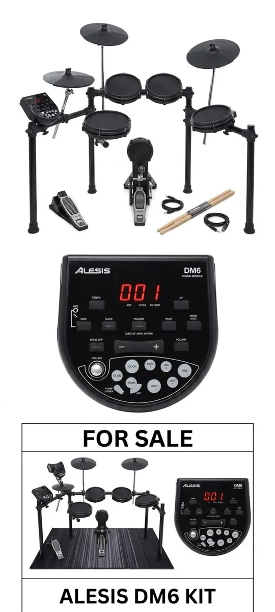 Alesis DM6 Electronic Drum Kit - perfect order