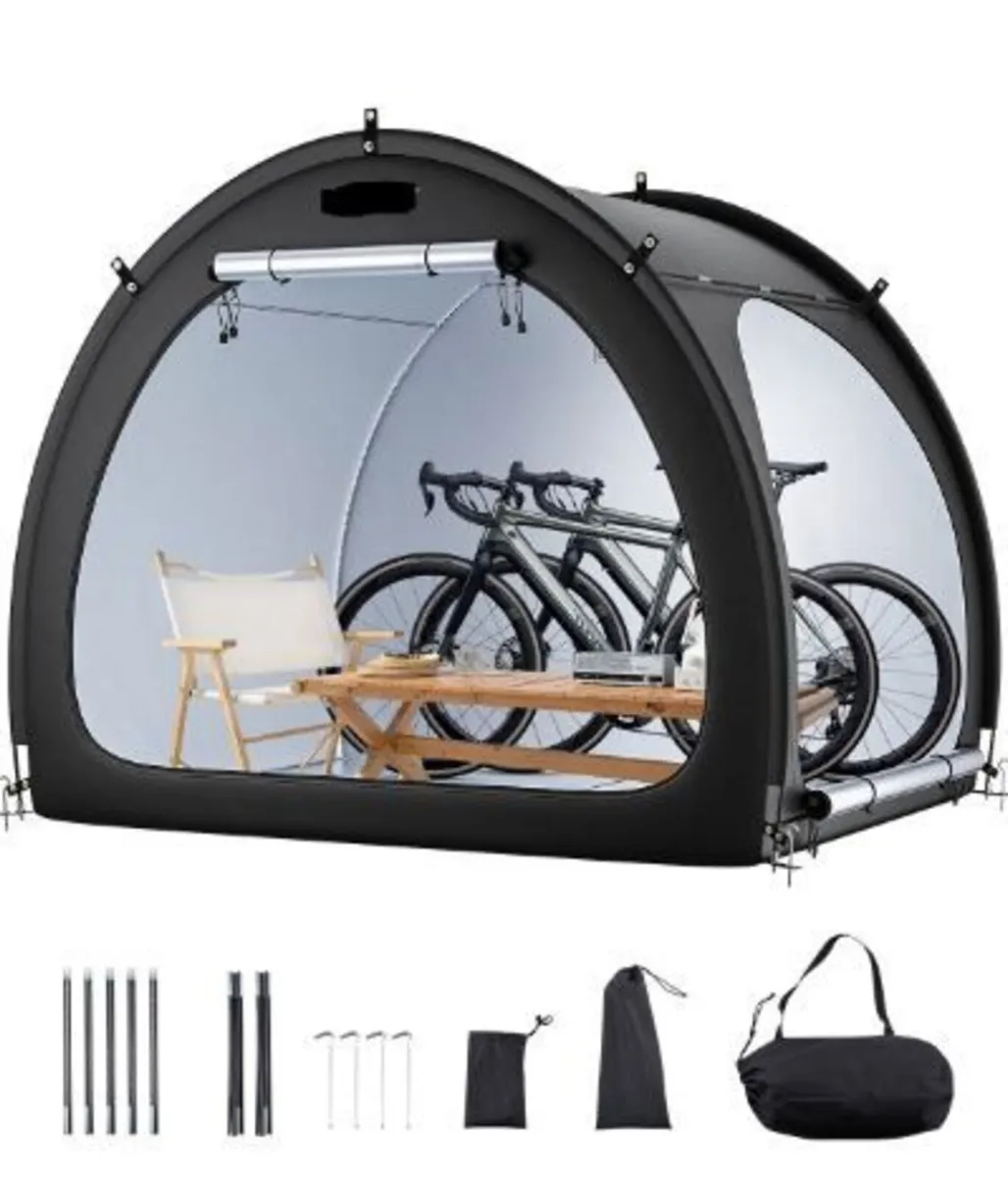 Bike Storage Tent, 4 to 5 Bikes - Image 3