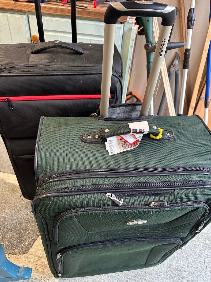 2 full sized Suitcases - Image 1