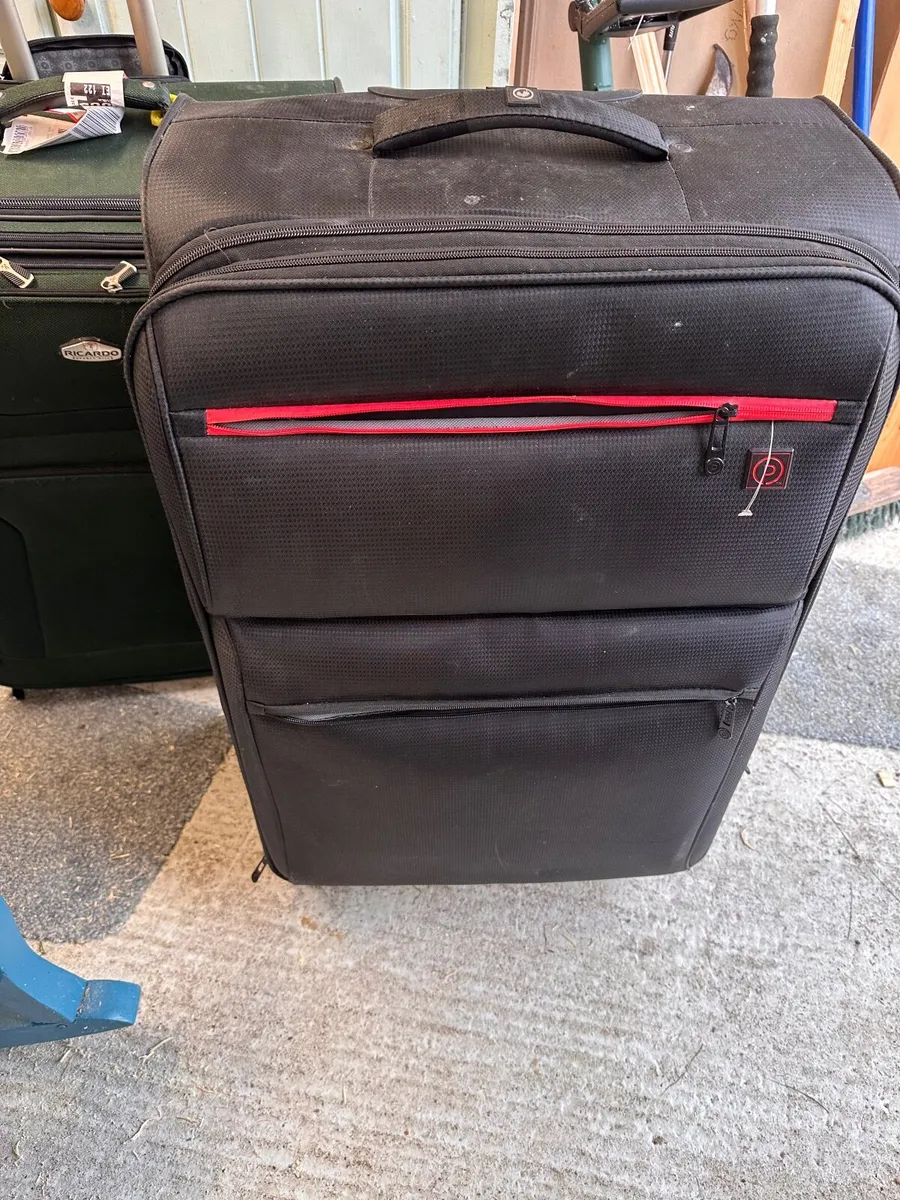 2 full sized Suitcases - Image 4