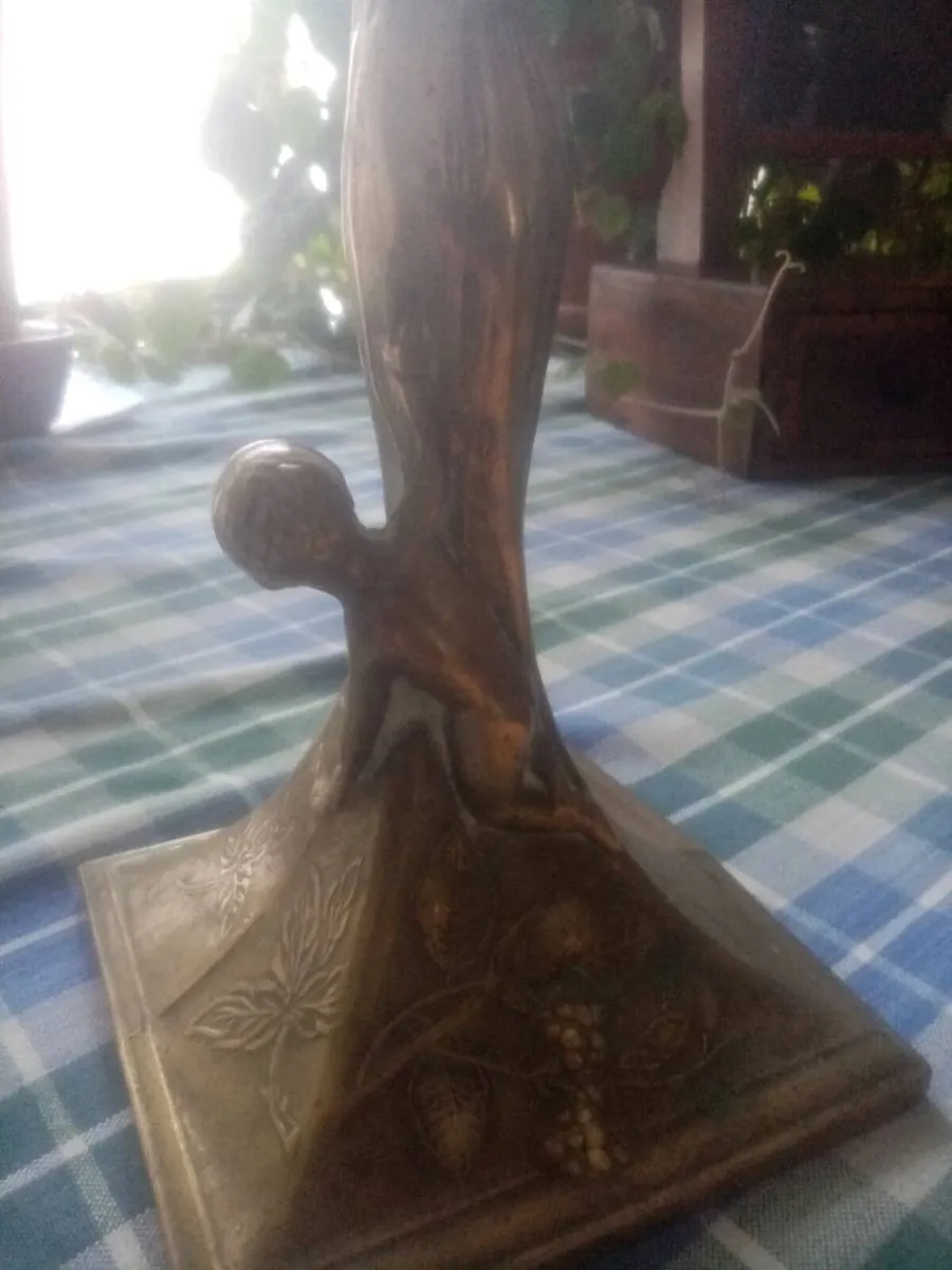 Art nouveau statue - Image 4
