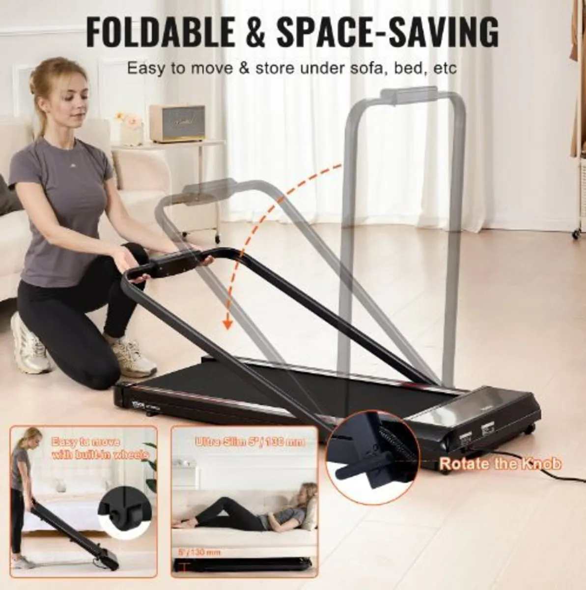 Walking Pad, Under Desk Treadmill - Image 2