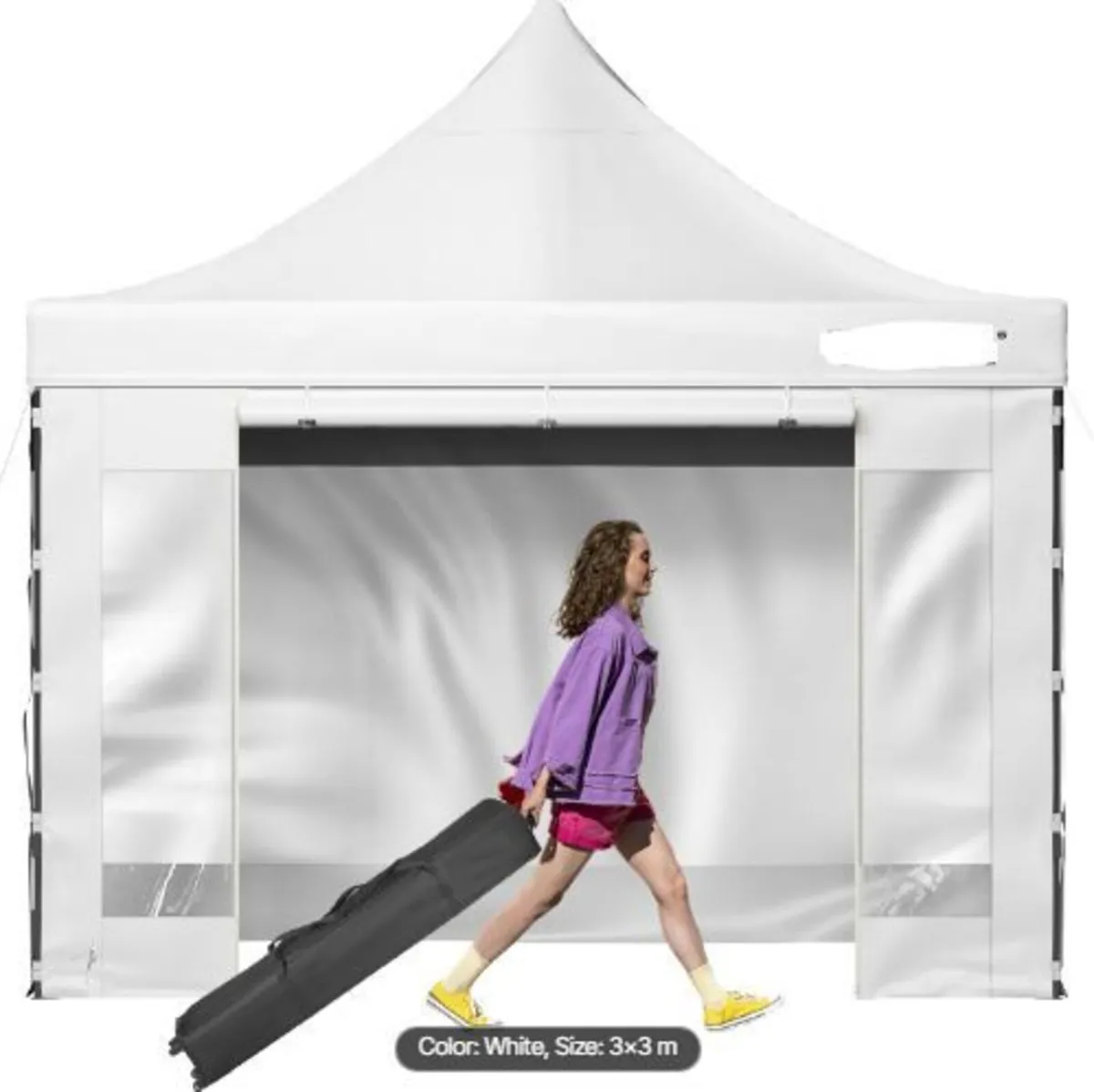 Pop Up Canopy Tent, Outdoor Patio Gazebo - Image 2