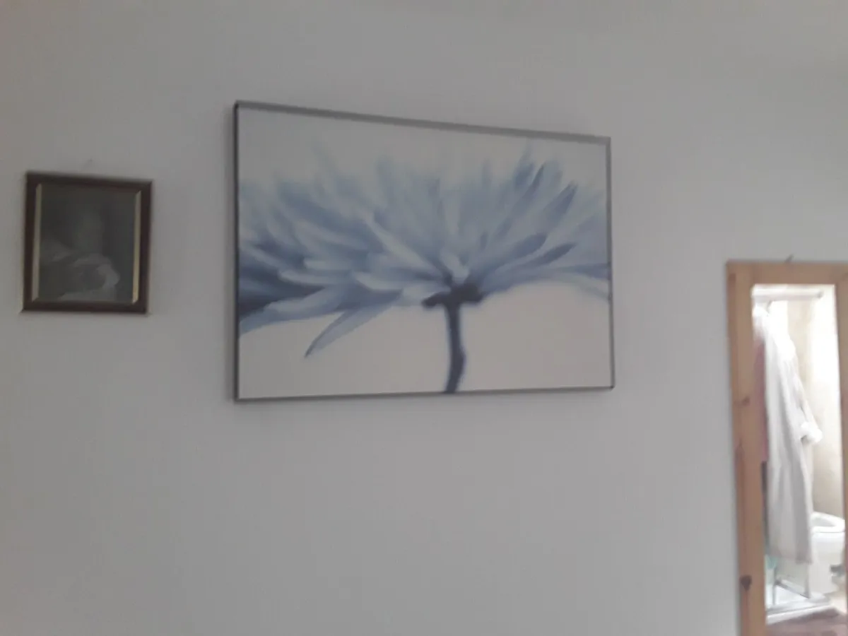 Lovely large picture blue and white coloring - Image 3