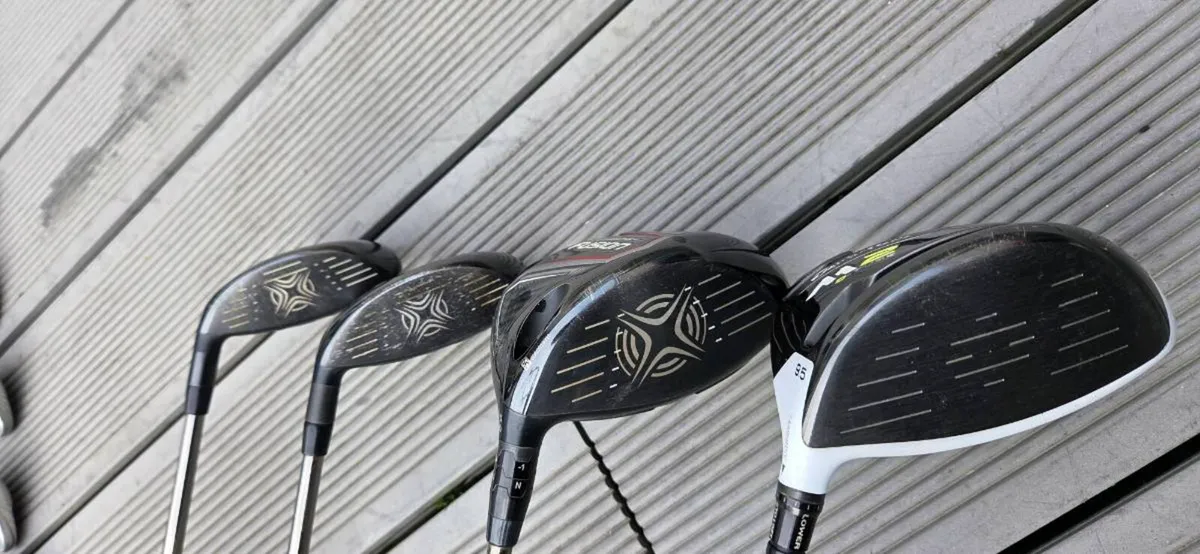 Golf clubs and bag - Image 4