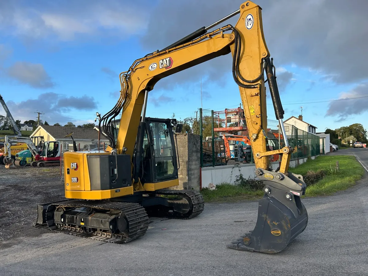 Year 2020 CAT 308CR Monoboom - Image 4