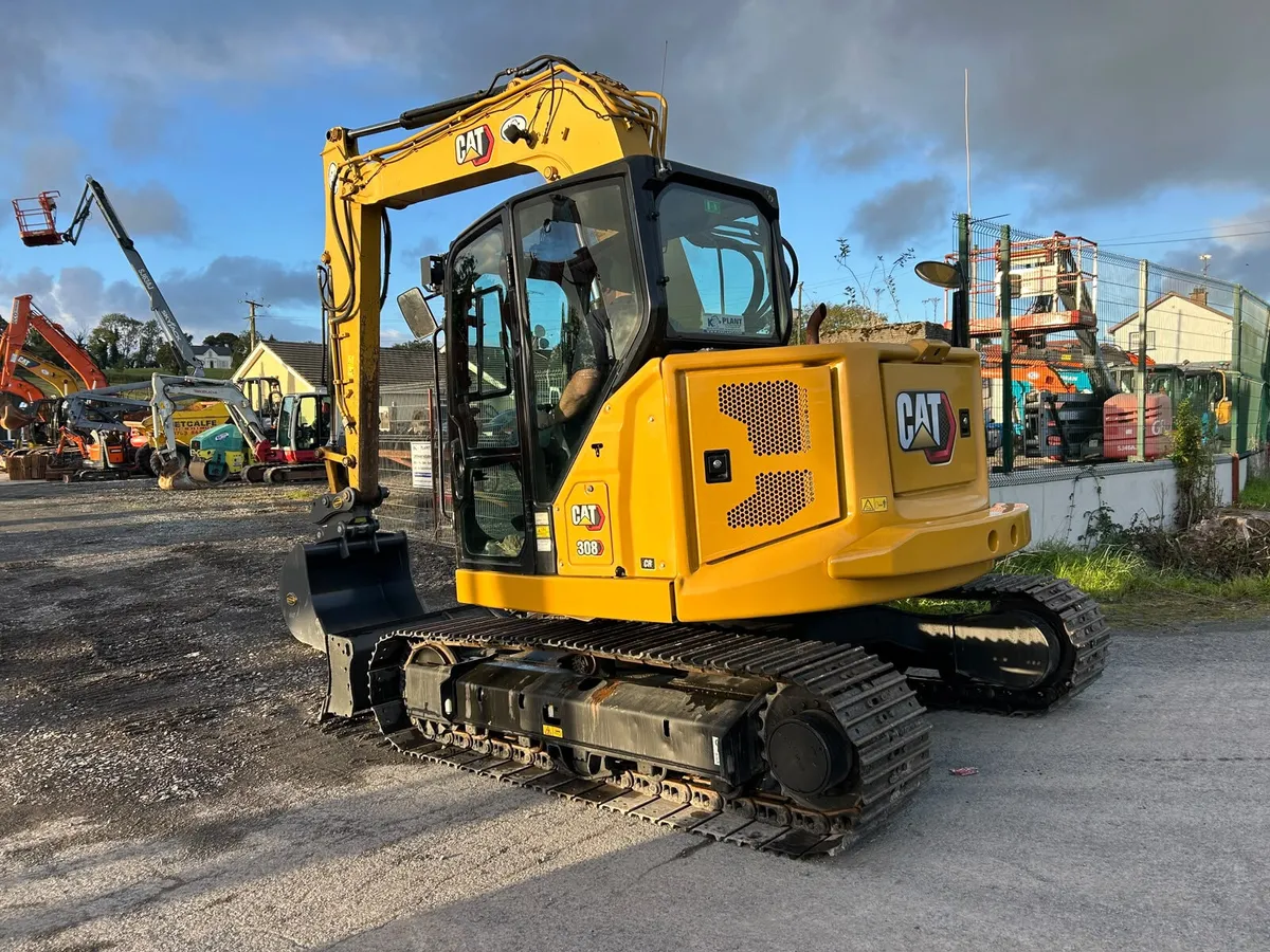 Year 2020 CAT 308CR Monoboom - Image 2