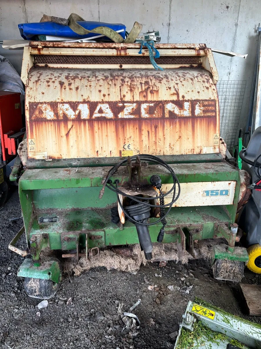 1.5 mtr Amazone Hi Tip flail collector mower - Image 1