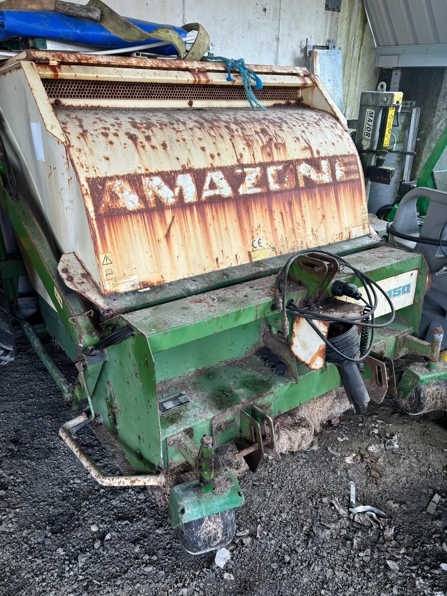 1.5 mtr Amazone Hi Tip flail collector mower - Image 3