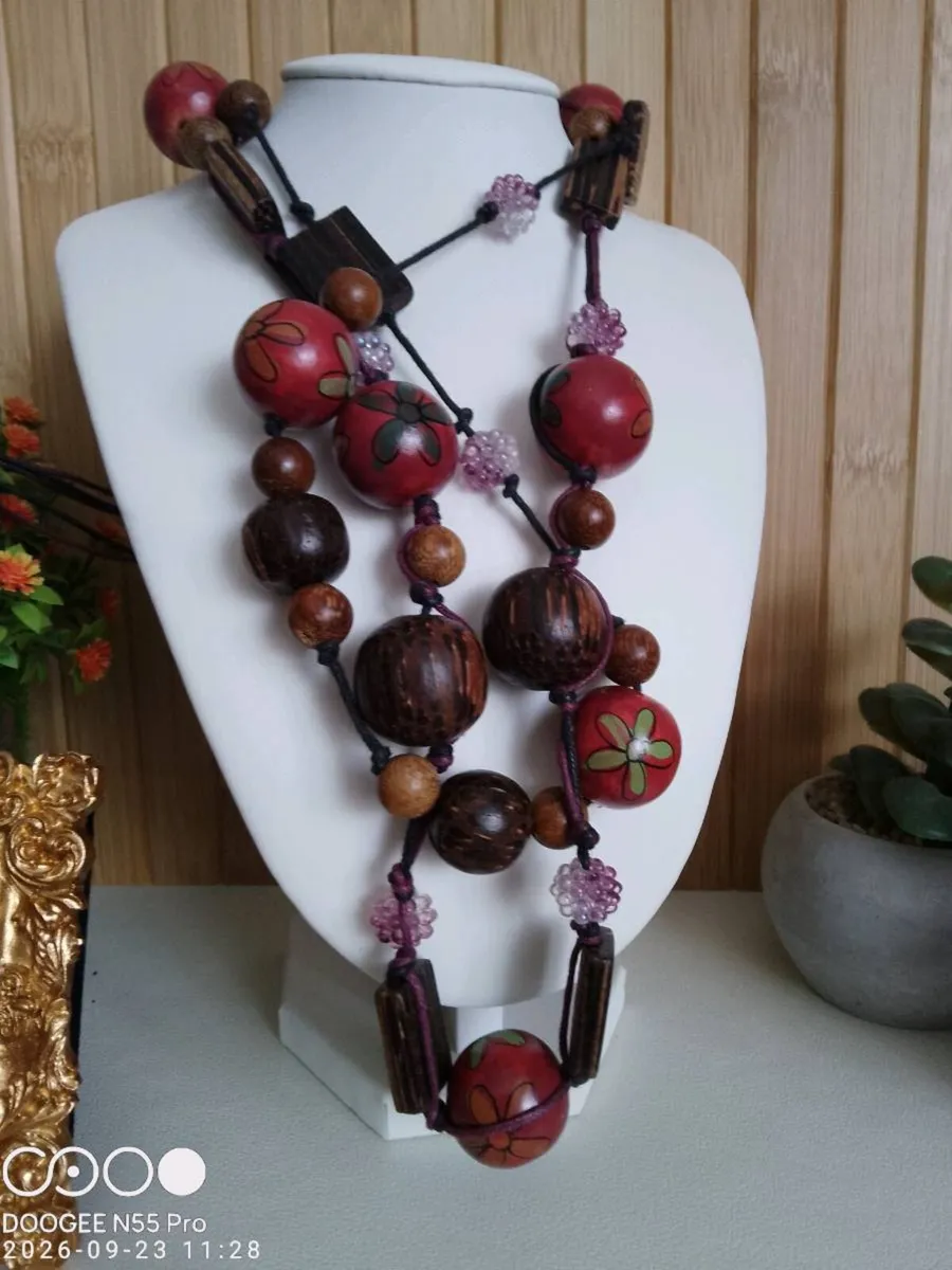 Women's Autumnal Warm Platina Necklace - Image 1