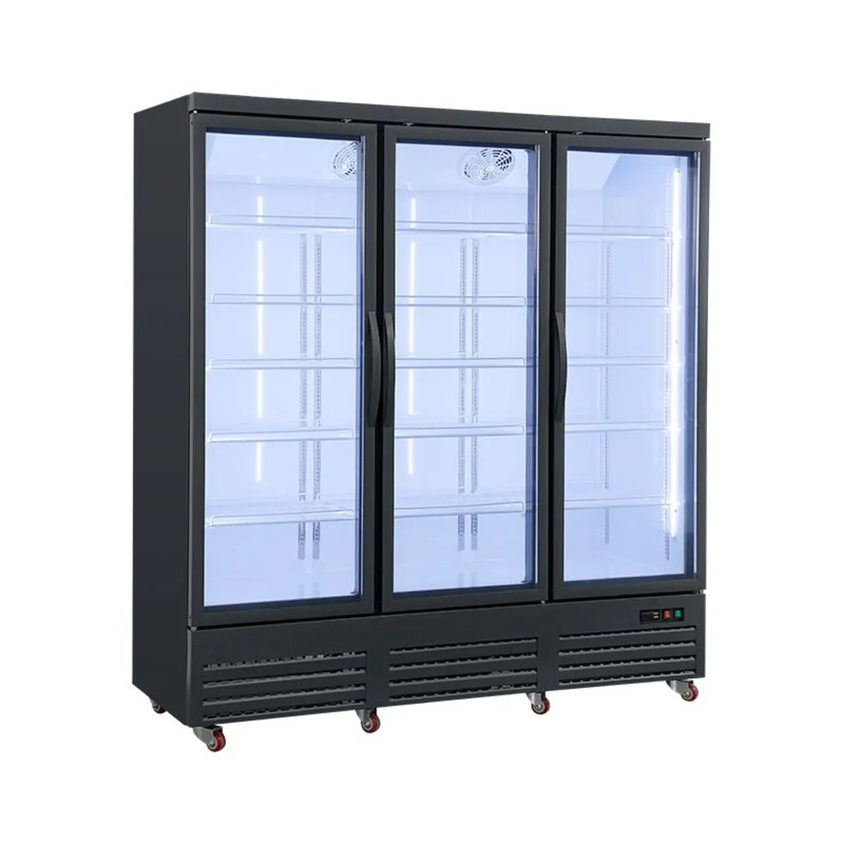 Large 3 Glass Door Display Fridge - Drinks Fridge - Image 1