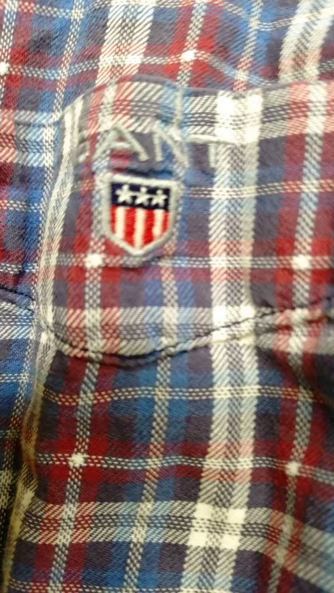 GANT Man's Checked Shirt. XL. - Image 4