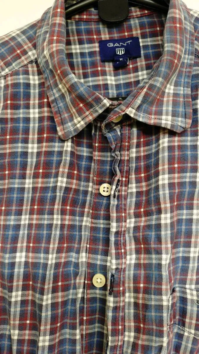 GANT Man's Checked Shirt. XL. - Image 1