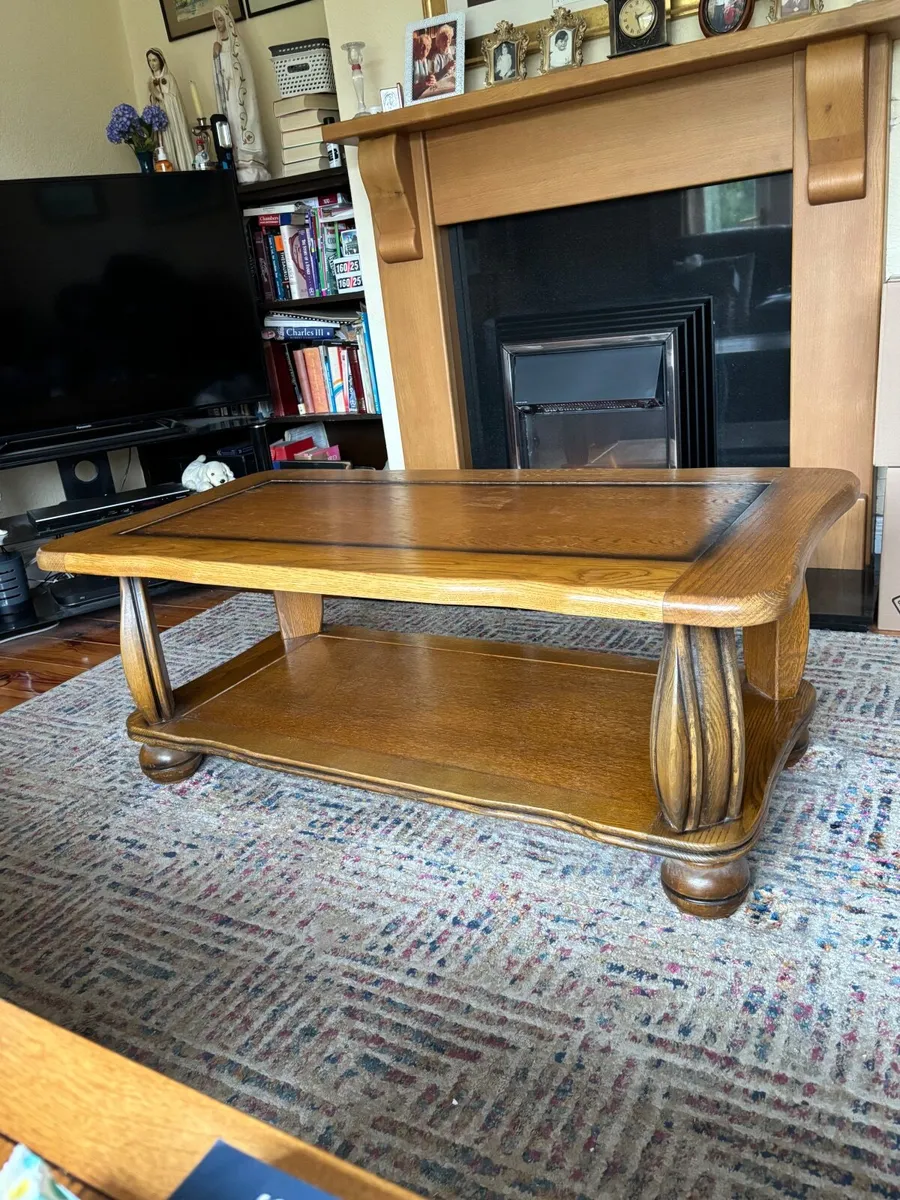 Oak Coffee Table - Image 1