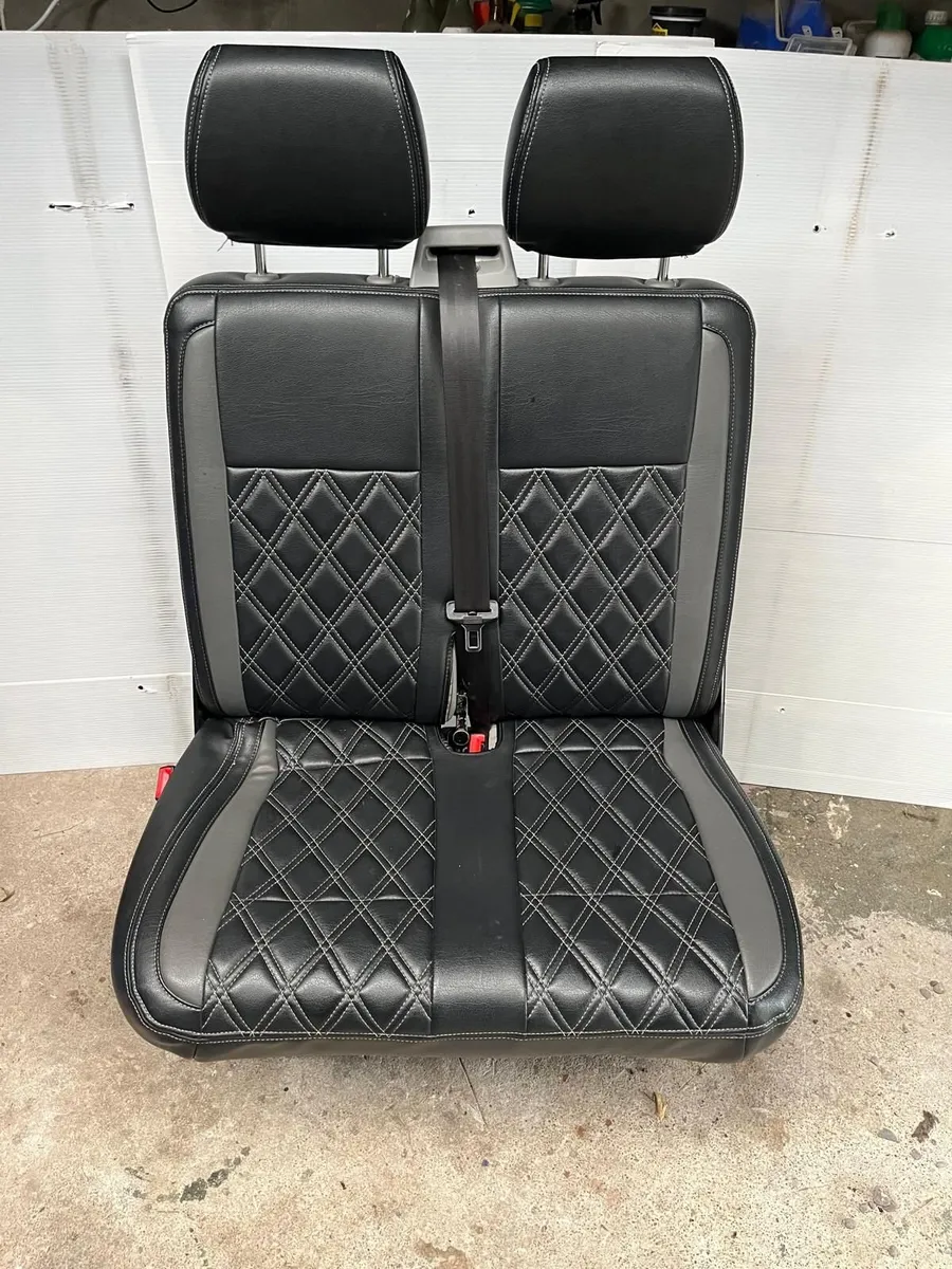 VW Transporter Double Seat with Swivel Base T5/T6 - Image 1