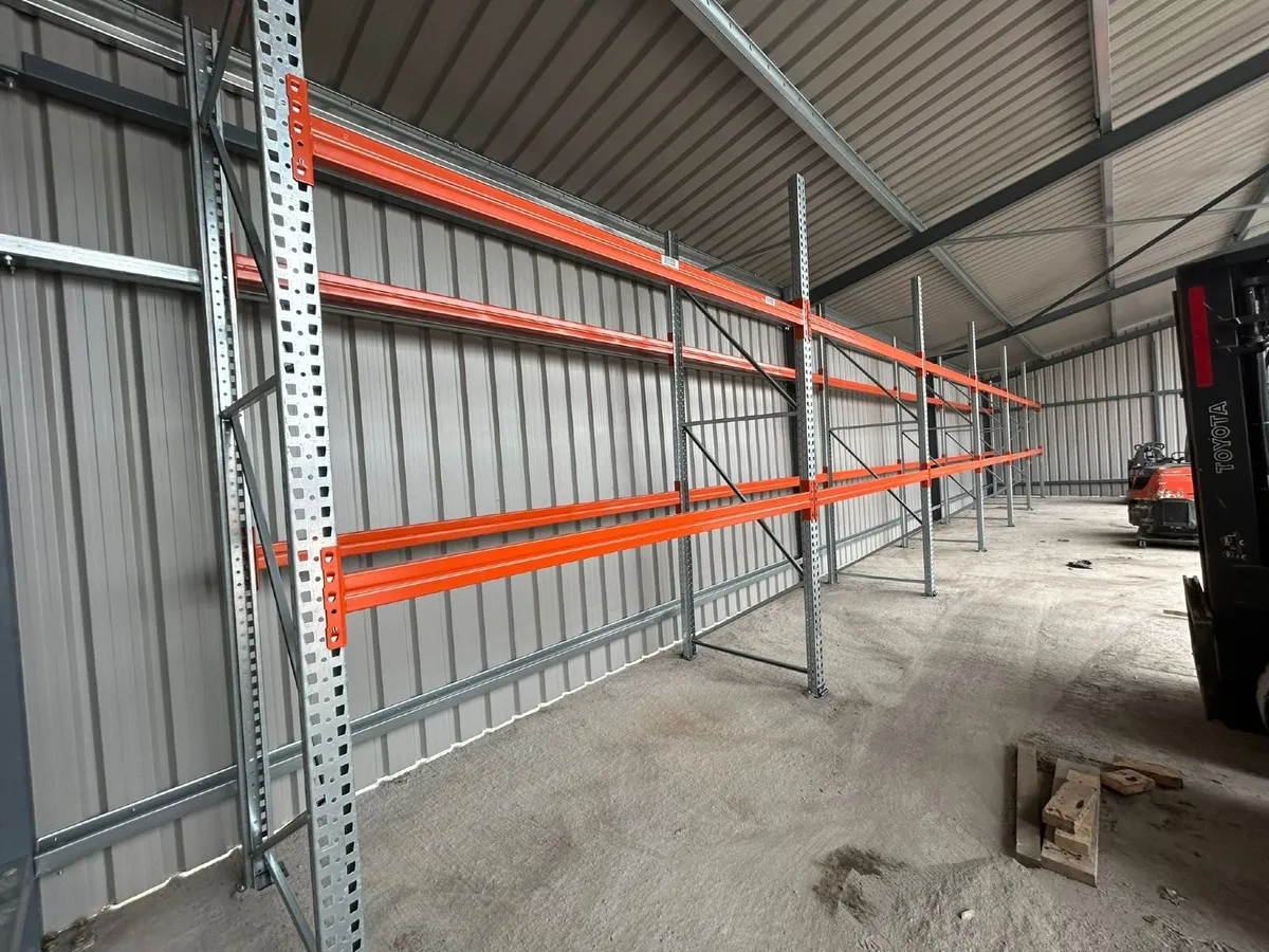 Used pallet racking in immaculate condition - Image 1