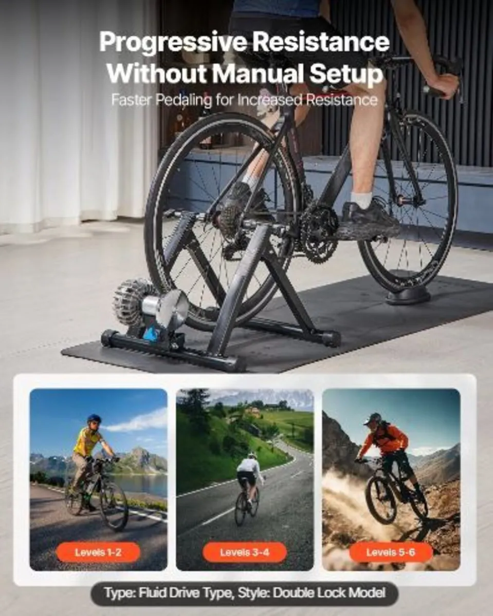 Bike Trainer, 660.4-736.6 mm - Image 1