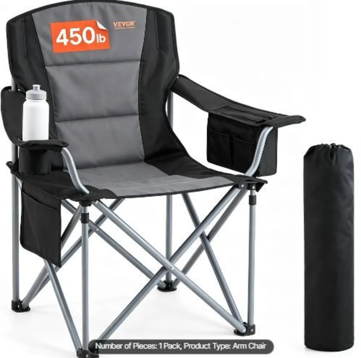 Oversized Camping Chairs, 204 kg Heavy - Image 1