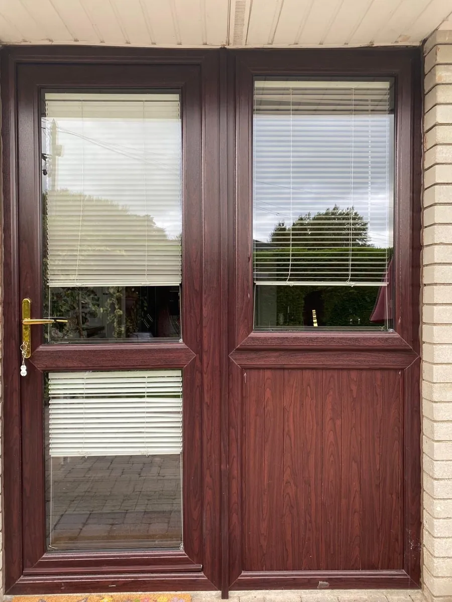 UVPC External Door , Brown - Image 2