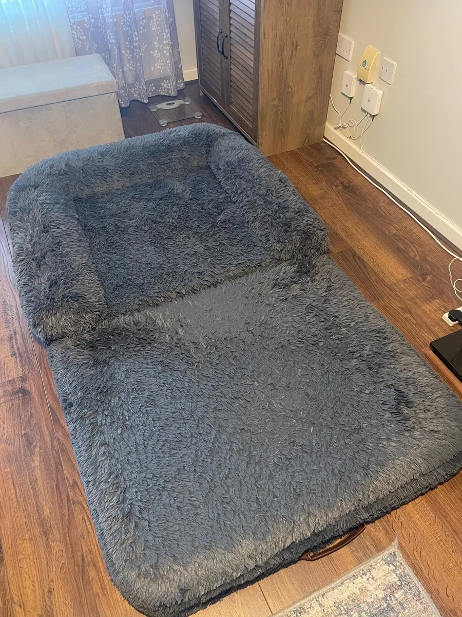 2-in-1 Foldable , Indoor, Washable Pet Sofa Bed - Image 1