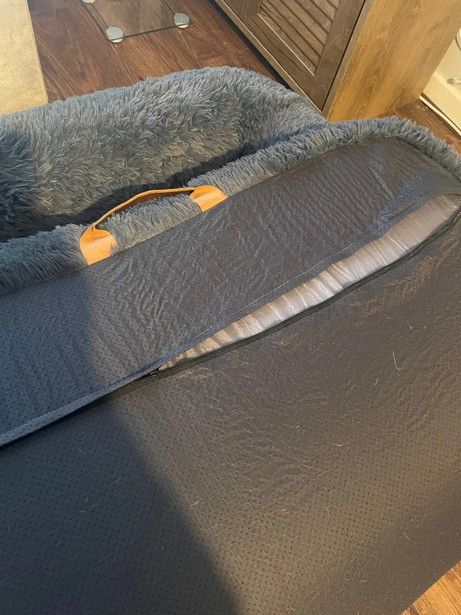 2-in-1 Foldable , Indoor, Washable Pet Sofa Bed - Image 2