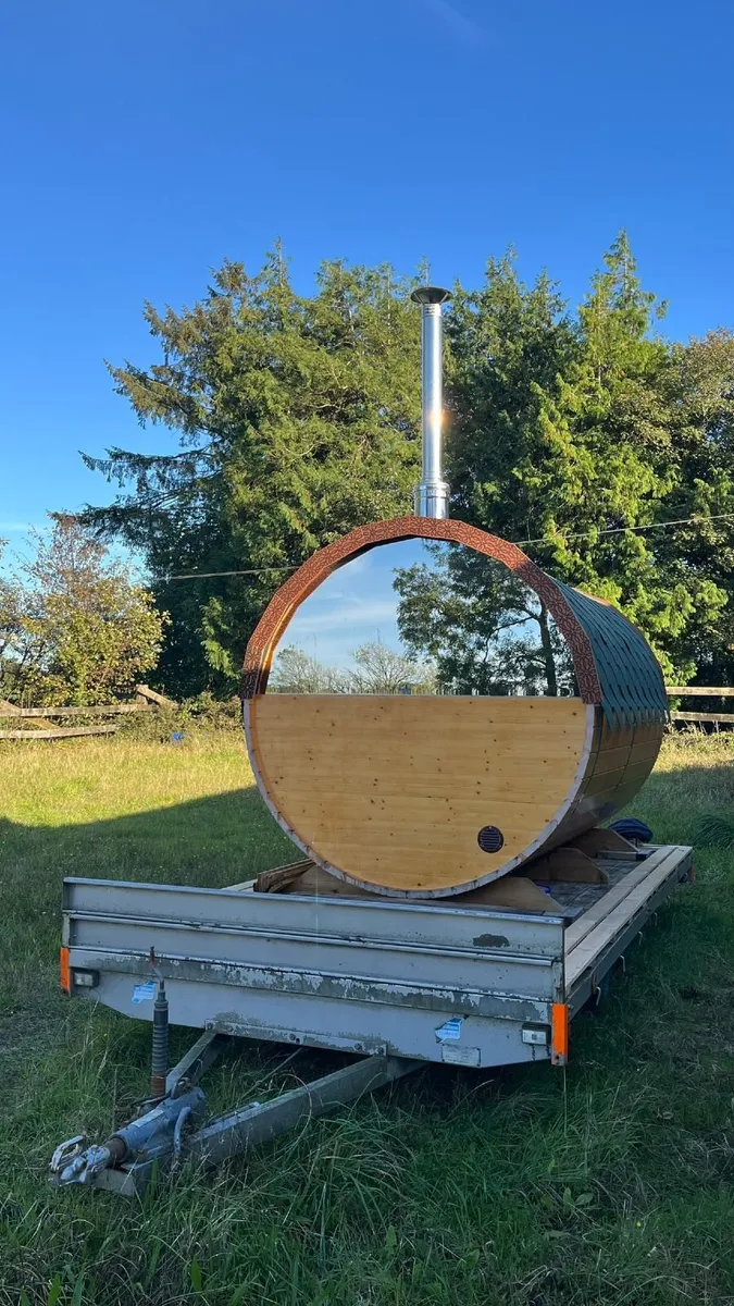 Mobile Barrel Sauna - Image 3
