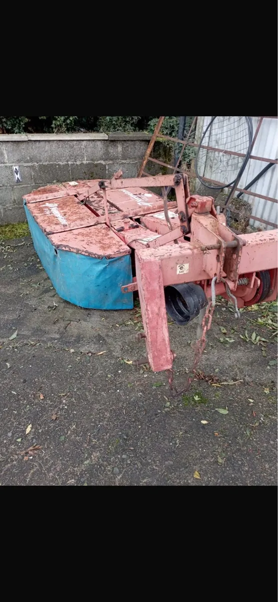 Kverneland td165 drum mower & weed licker - Image 2