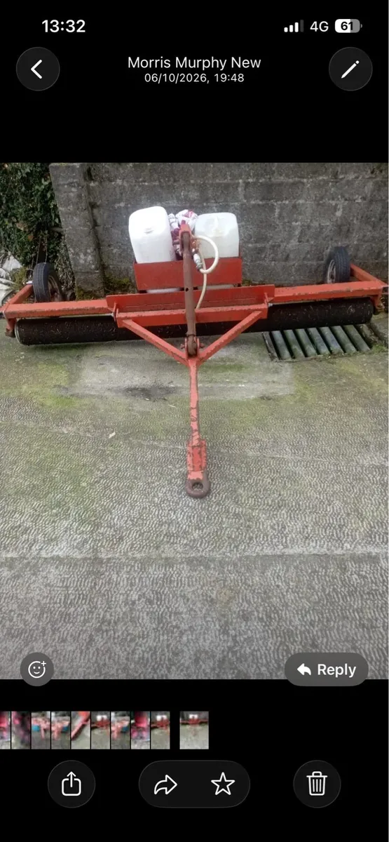 Kverneland td165 drum mower & weed licker - Image 4