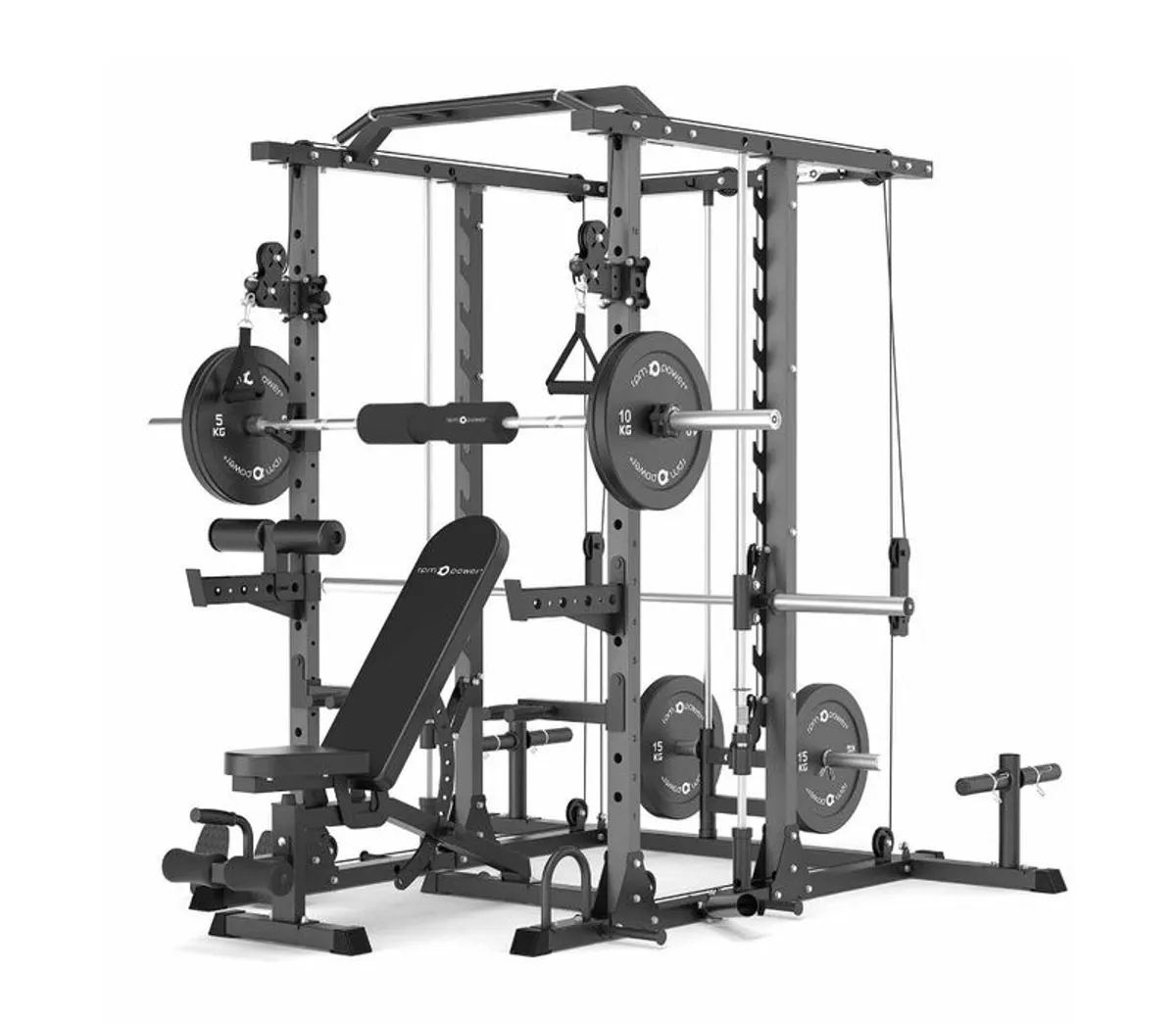 RPM Gym Rig - Fully integrated Smith machine , as new but assembled