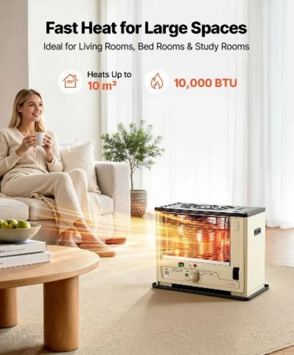 Cordless Radiant Kerosene Heater - Image 1