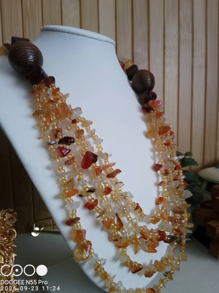 Women's Autumnal Platina Necklace - Image 2