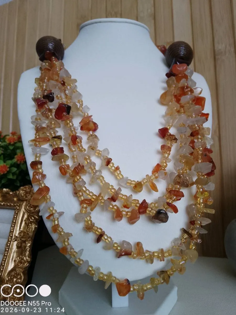 Women's Autumnal Platina Necklace - Image 3