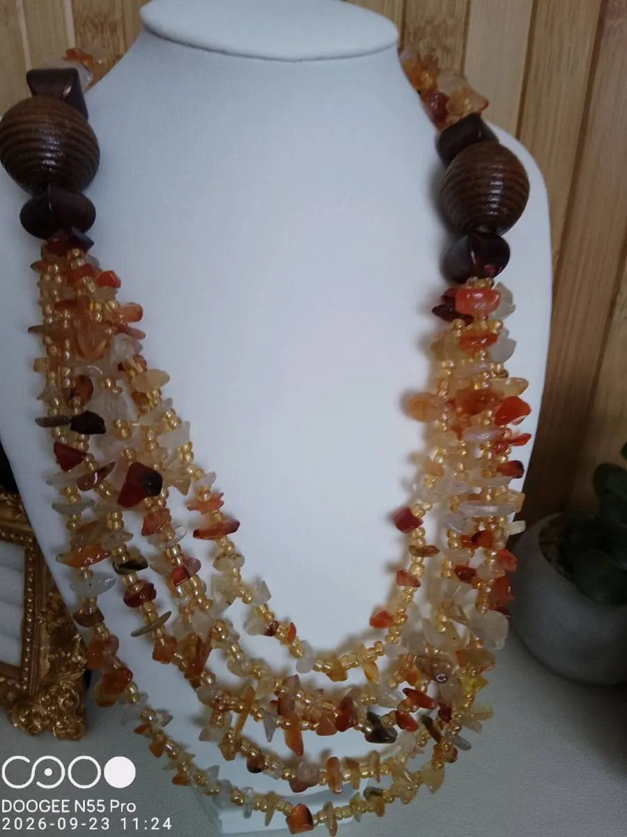 Women's Autumnal Platina Necklace - Image 4