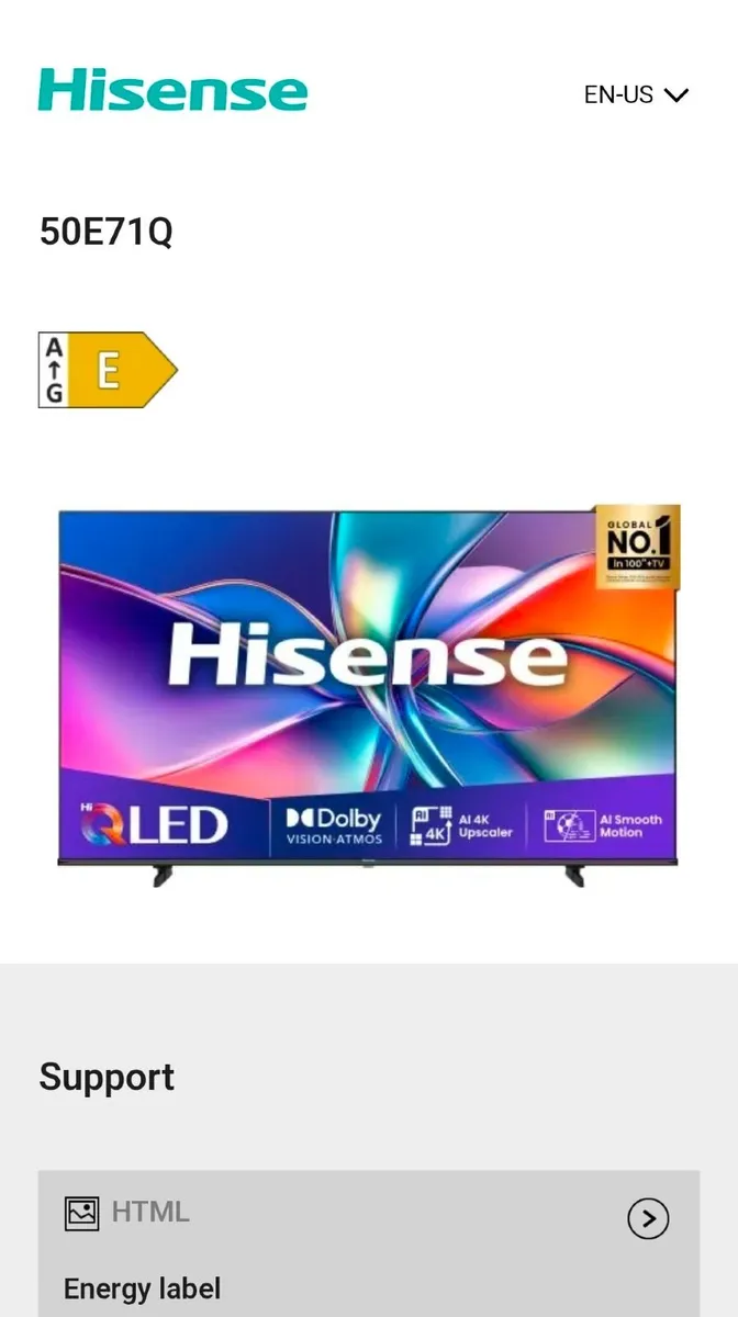 Smart TV 50 " - Image 3