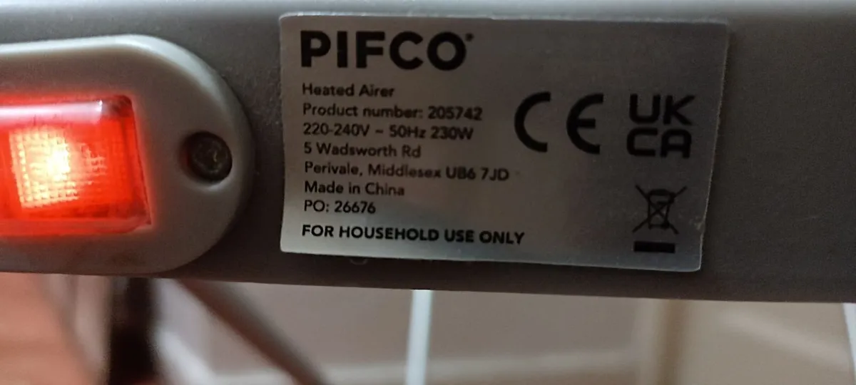 Pifco Heated Clothes Airer - Image 4