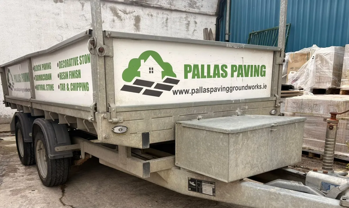 2021 10x5 tipping trailer - Image 3