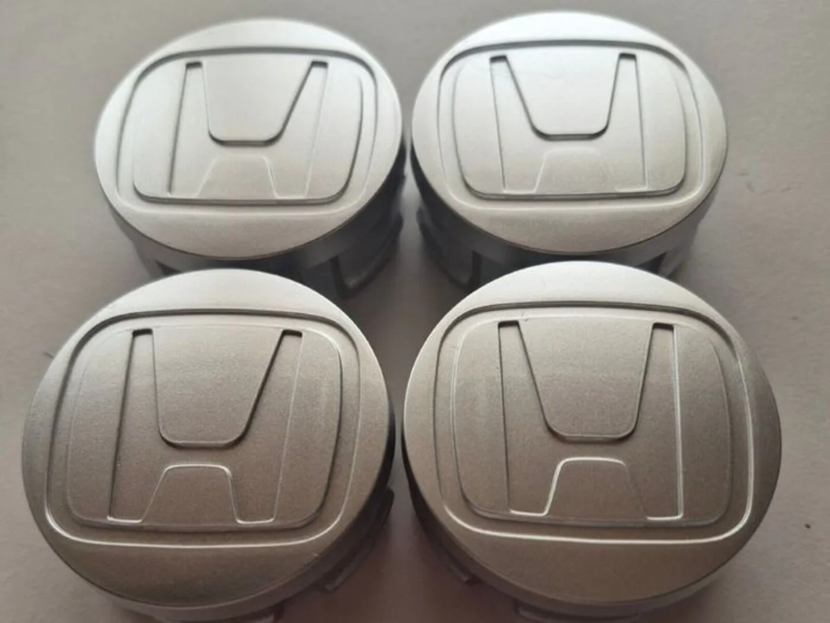 Honda 58mm centre caps - FREE POST - Image 1
