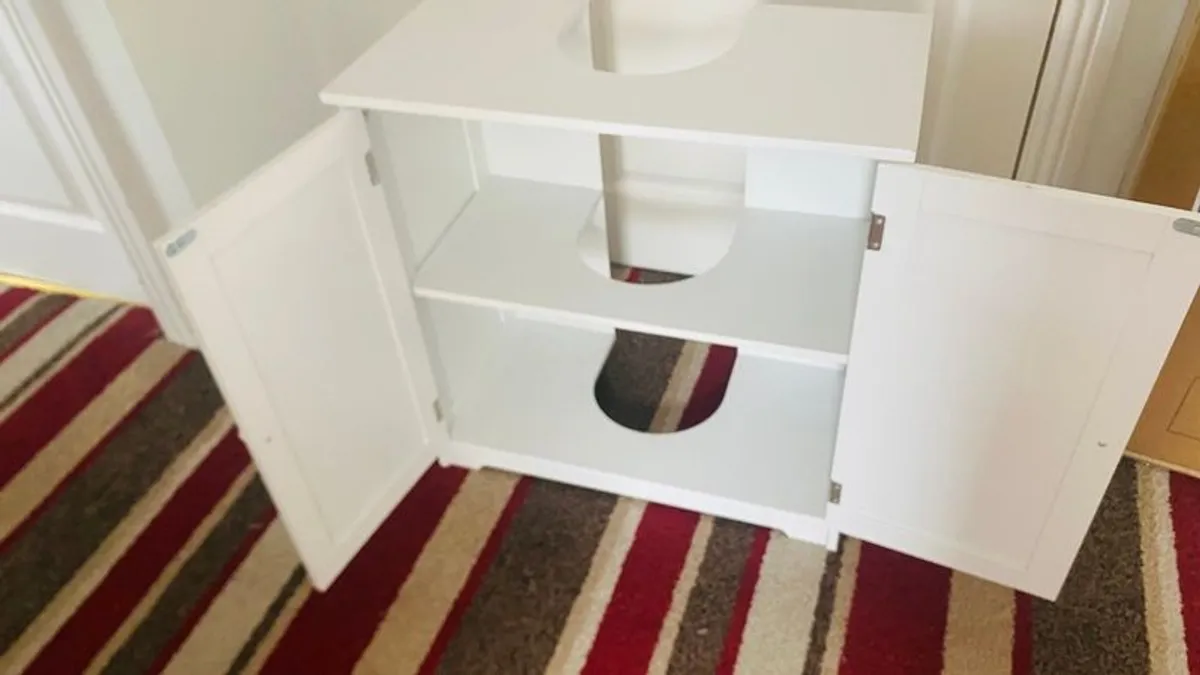 Under Basin Bathroom Cabinet - Image 2