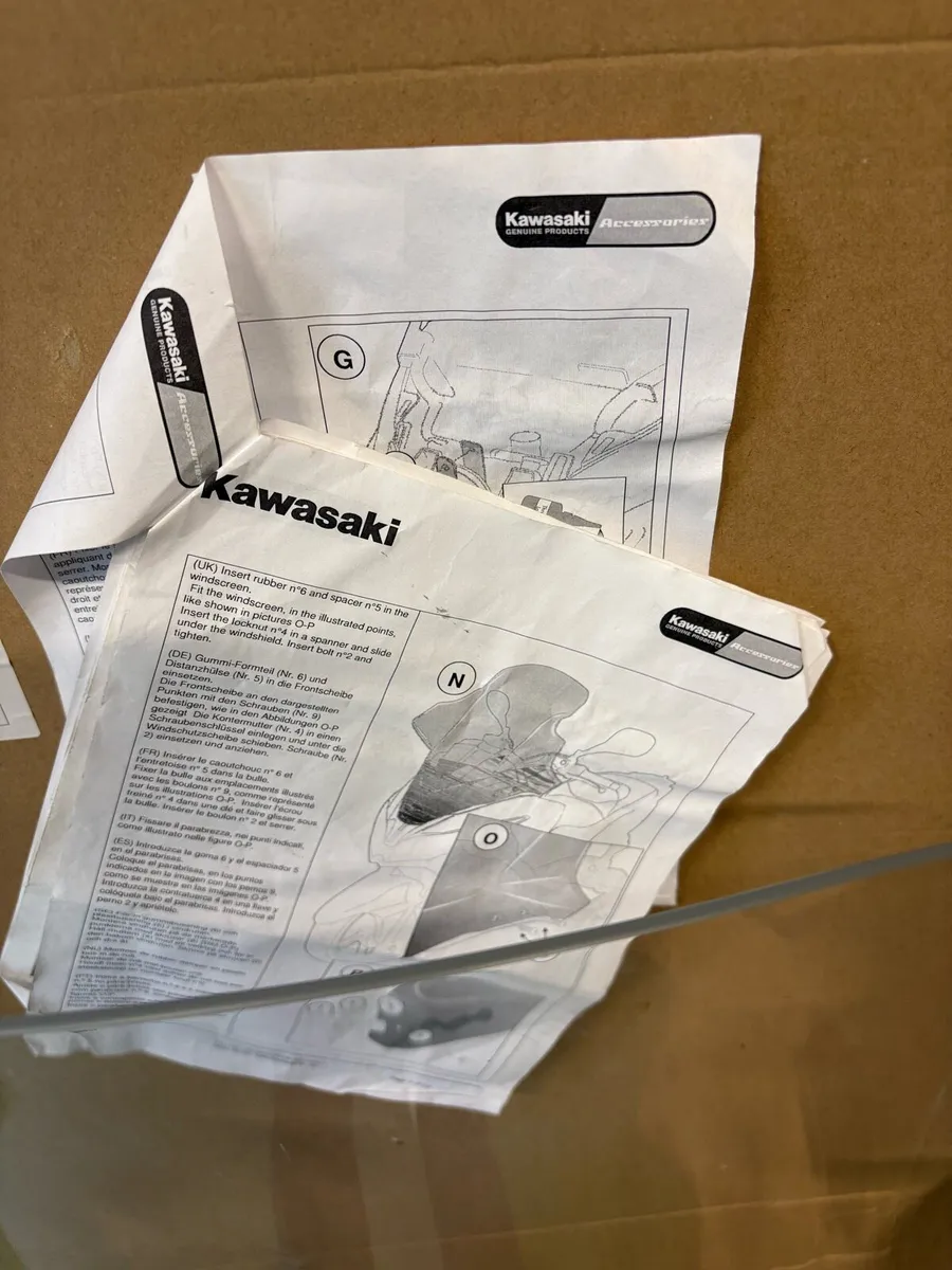Kawasaki J300 / J125 High Windshield - Image 3