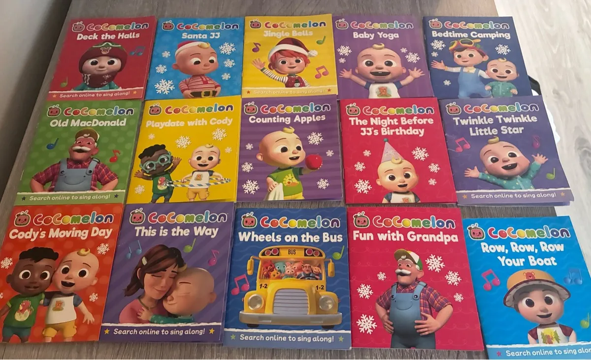 Free to take away Small JJ Cocomelon books