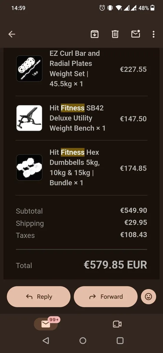 Full set gym at home. Bench press Z-bar plates - Image 3