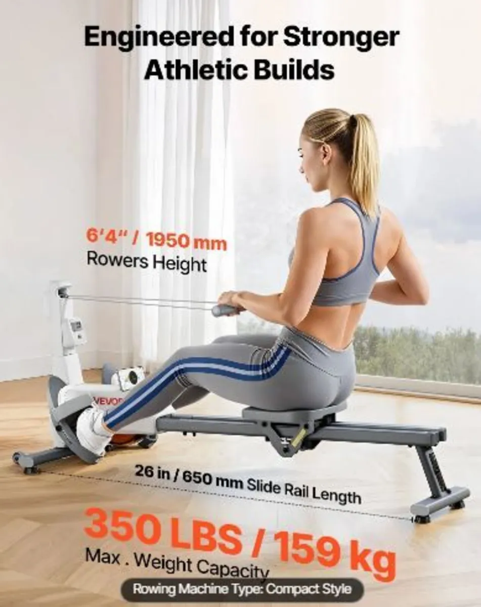 Magnetic Rowing Machine - Image 3