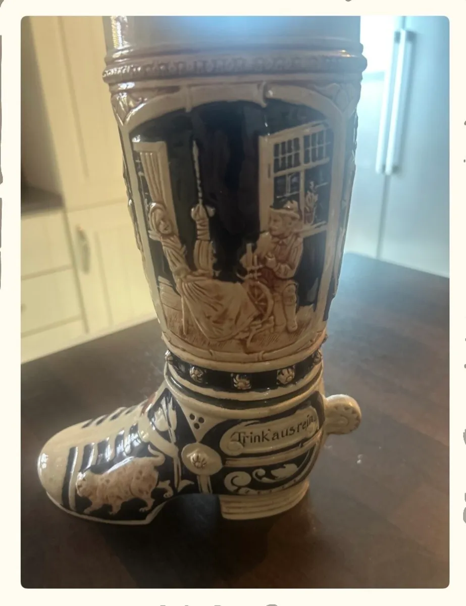 Stoneware Beer Boot - Image 1