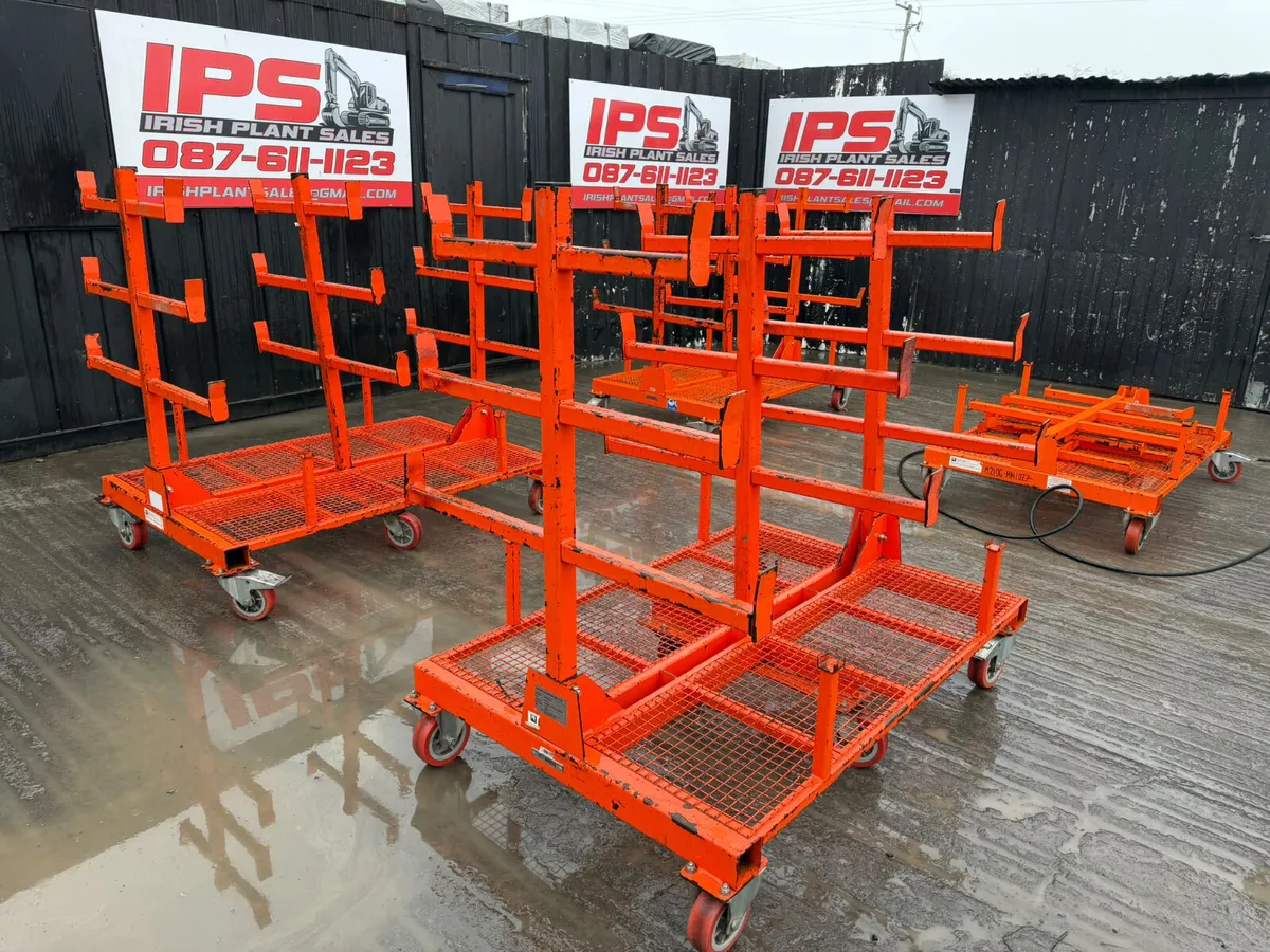 Eazytools Mobile Pipe / Material Racks - Image 1