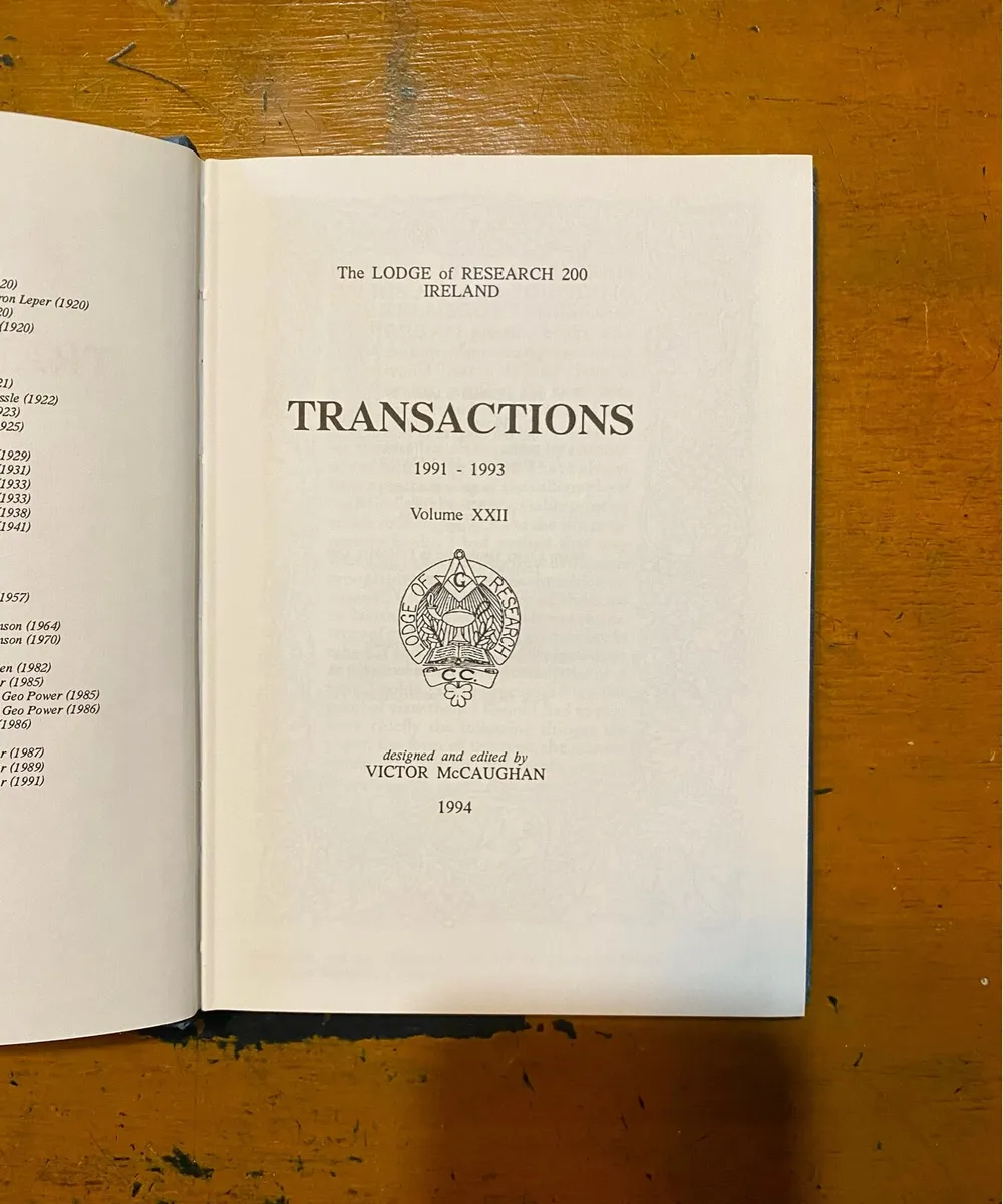 Freemasons Book - Image 2