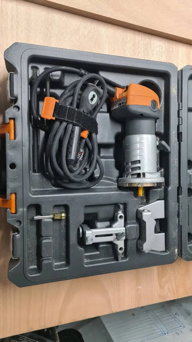 Ridgid palm router 110v - Image 1